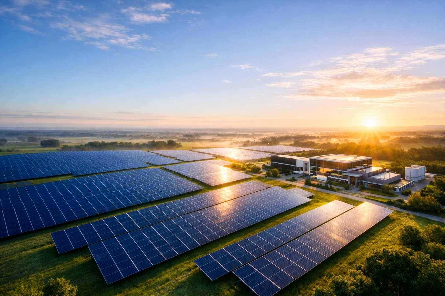 Industrial Solar Installation